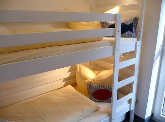 Schlafzimmer mit Etagenbett Inselresidenz Strandburg REF: 50965 