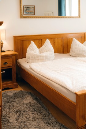 Ferienwohnung Warnemünde Schlafzimmer