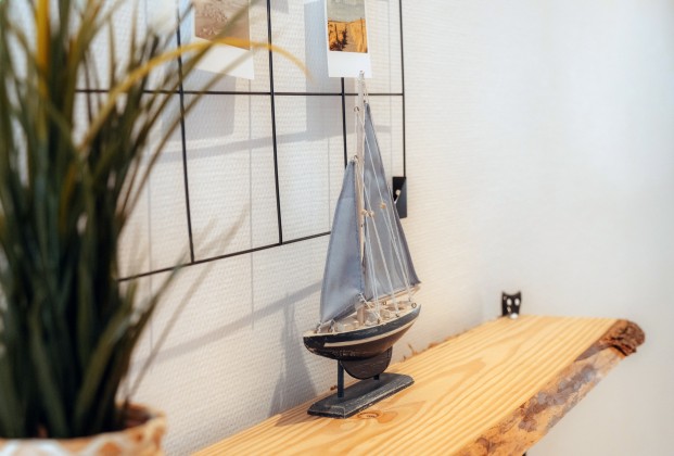 Ferienwohnung Warnemünde Wohnraum