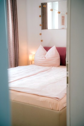 Ferienwohnung Warnemünde Schlafzimmer