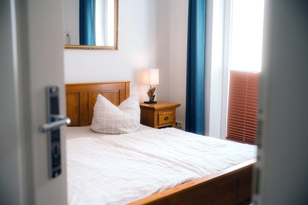Ferienwohnung Warnemünde Schlafzimmer
