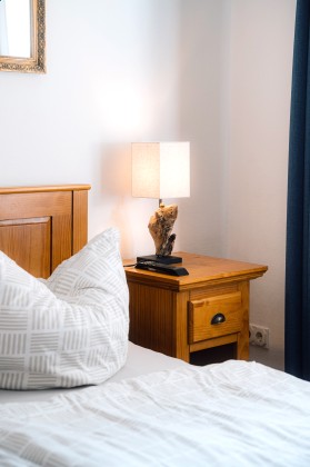 Ferienwohnung Warnemünde Schlafzimmer