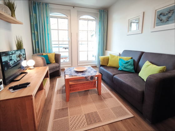 Wohnbereich Ferienwohnung Strandkrabbe A 3.16 Ref. 159955-1