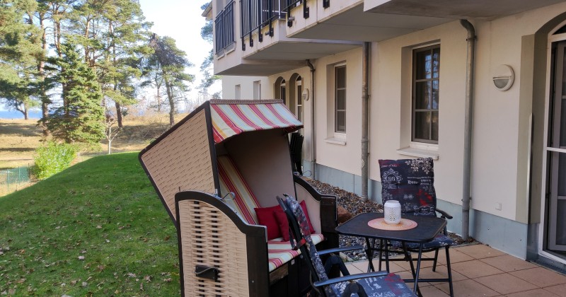 Ferienwohnung Rügen mit nahegelegener Tennisanlage