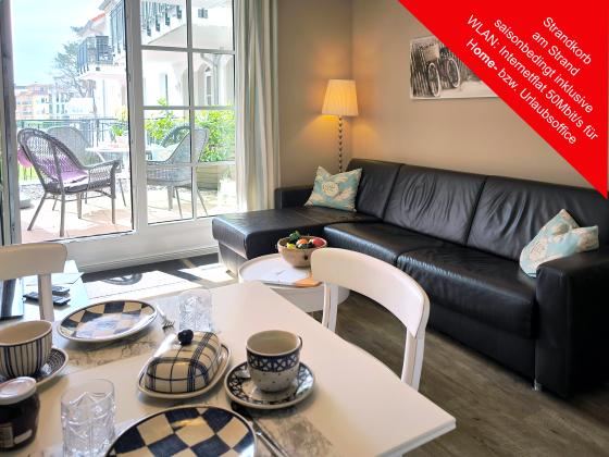 Ferienwohnung Rügen mit nahegelegener Tennisanlage