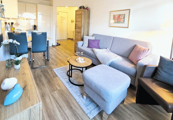 Wohnbereich Baabe Ferienwohnung Meerblick A 2.15 Ref. 128699