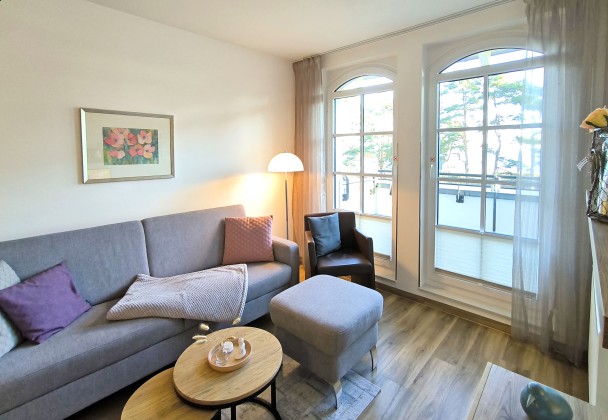 Wohnbereich Baabe Ferienwohnung Meerblick A 2.15 Ref. 128699