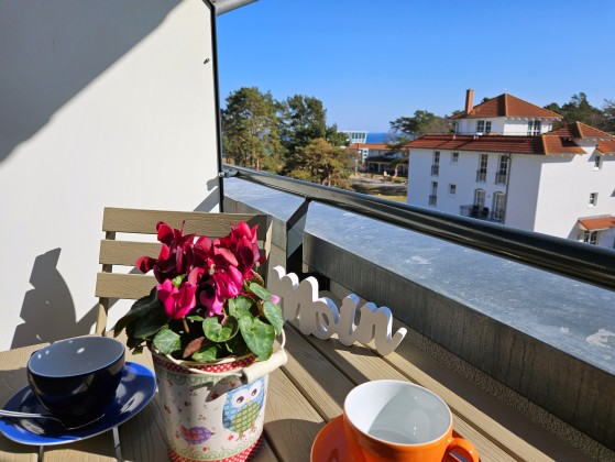 Balkon Ferienwohnung Seebrise, teilweise Meerblick Ref. 130579-1