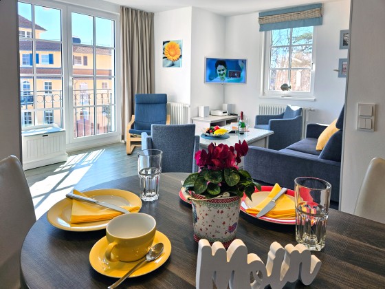 Küche mit Essbereich Baabe Ferienwohnung Seebrise, teilweise Meerblick Ref. 130579-1