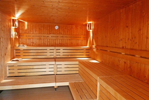 Sauna im Haus Meeresblick Baabe auf Rügen