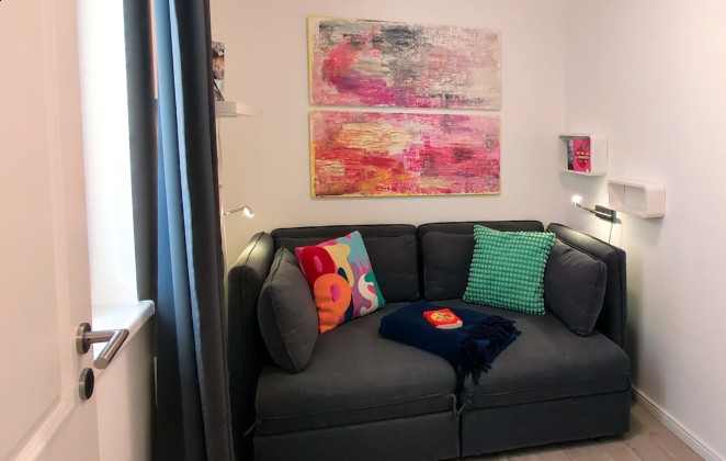 Kleines Zimmer mit Schlafsofa Fewo Gezeiten A 1.01 Ref. 133558
