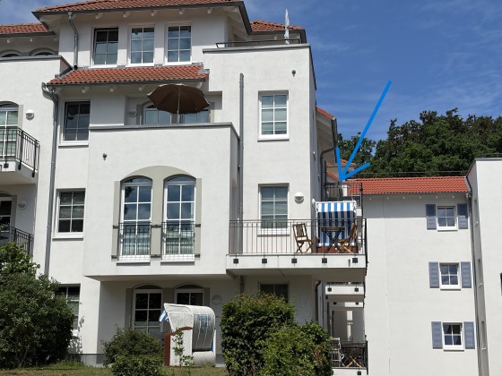 Balkon mit Strandkorb (1)