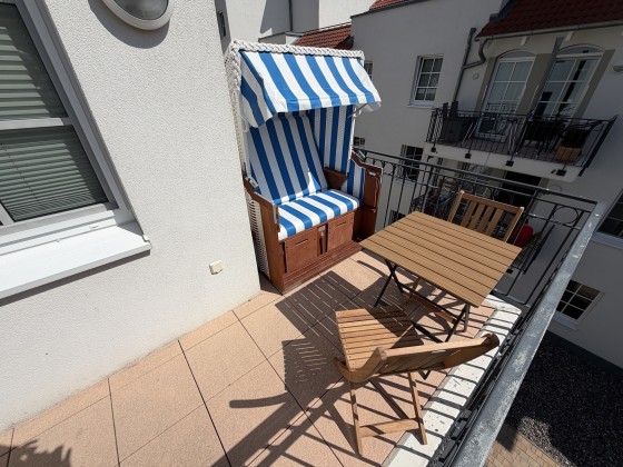 Balkon mit Strandkorb (3)