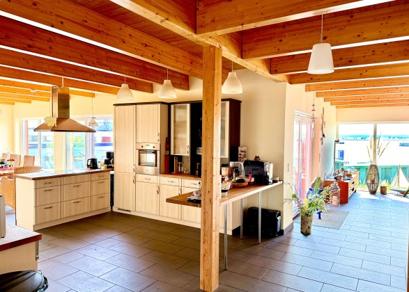 Blick in KÜche und aufs Meer | 249864-1 Leuchtfeuer