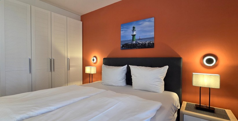 Ferienwohnung Koralle - Schlafzimmer Ansicht 3