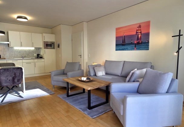 Ferienwohnung Koralle - Wohnzimmer