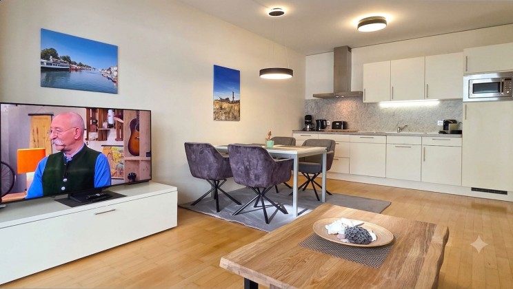 Ferienwohnung Koralle - Küchenzeile