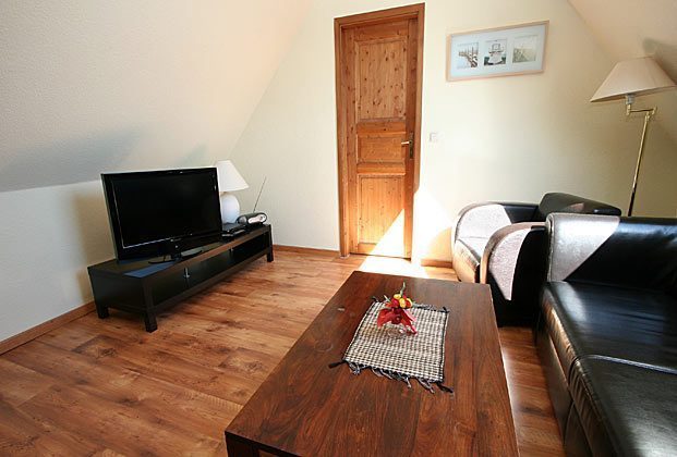 Ferienwohnung Warnemünde Wohnraum