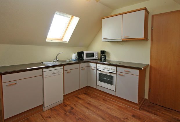 Ferienwohnung Warnemünde Küchenzeile