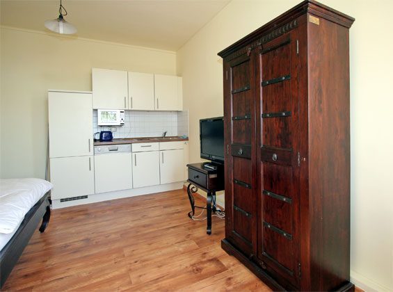 Warnemünde Apartment Wohnraum