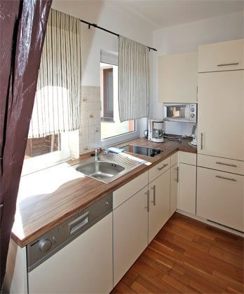 Warnemünde Apartment Küchenzeile