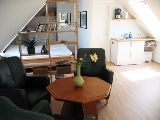 Warnemünde Appartement Fährenblick - 15206-1 Wohnbereich