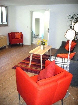 Wohnzimmer Warnemünde Ferienwohnung F14 Ref. 184925