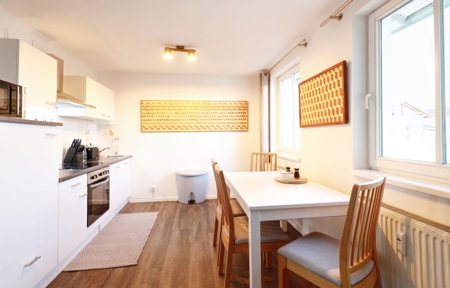 Küchen und Essbereich Fewo Kurparkblick 249199-2