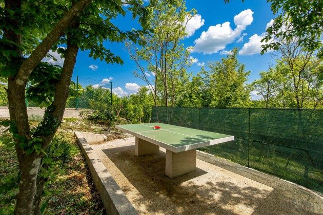 Tischtennisplatte im Garten - Objekt 215611-1