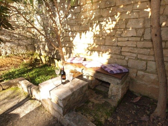 kleiner Sitzplatz im Garten - Objekt 160284-326