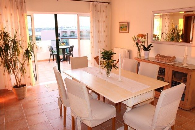 Portugal Algarve Lagos Penthouse Appartment Speisezimmer