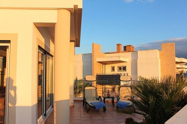 Portugal Algarve Lagos Penthouse Appartment Terrasse