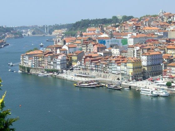 die Altstadt von Porto