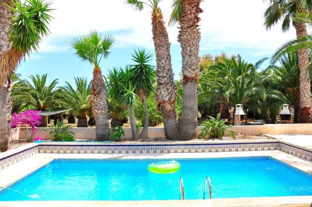 Terrasse, Pool und BBQ