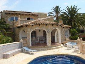 Ferienhaus Costa Blanca mit Kamin