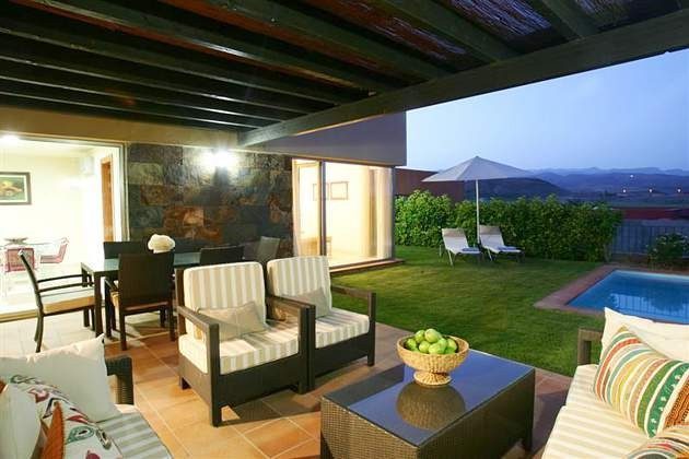 Kanarische Inseln Gran Canaria Villa mit Pool im Salobre Golf Resort