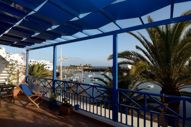 Lanzarote Ferienwohnung mit Terrasse und Meerblick