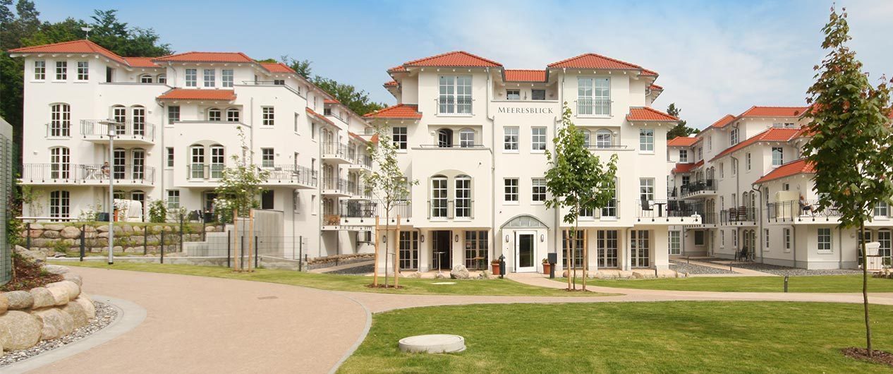 Ferienwohnung Baabe mit Meerblick