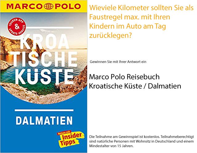 Reisebuch über Dalmatien gewinnen